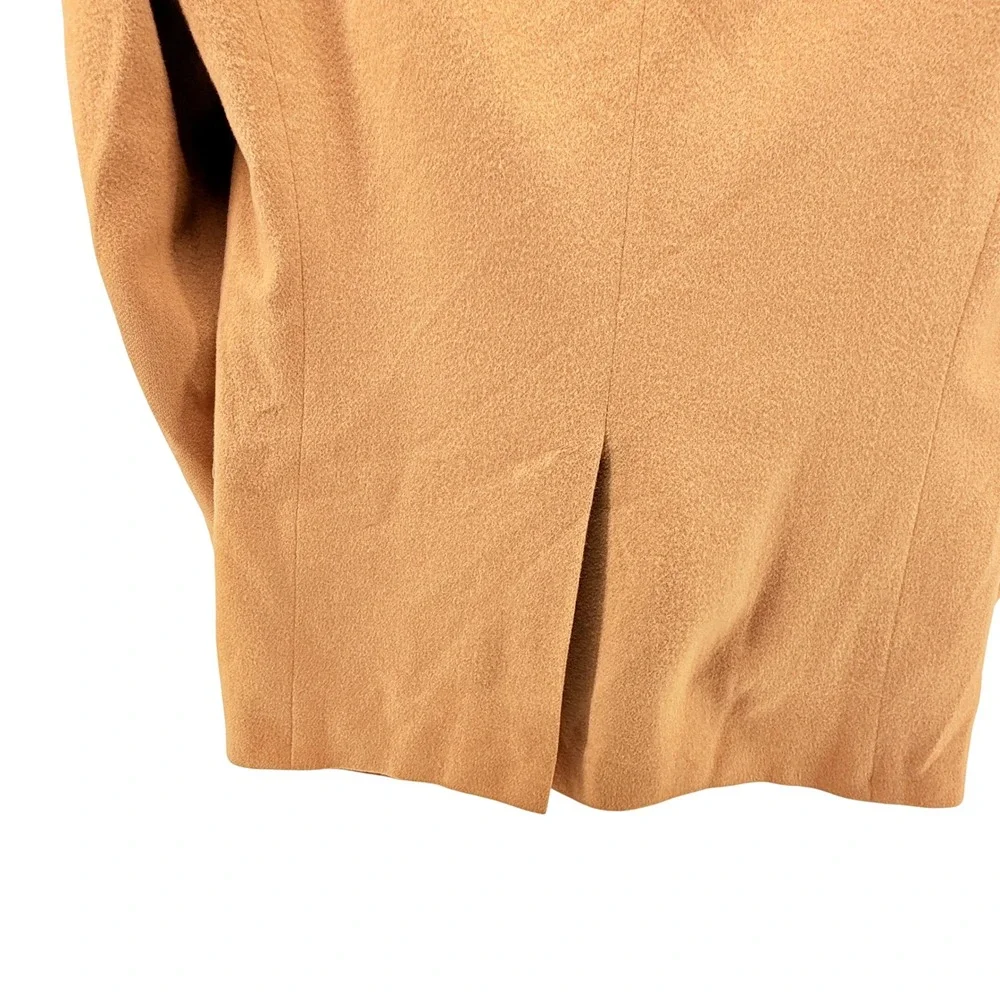 Evan-Picone Mens Camel‎ Tan Wool Blend Blazer Sport Coat Hecht's Made in USA 44R